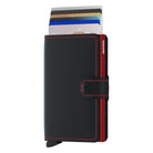 Secrid, Miniwallet Matte, Wallet, Black/Red, Cards view