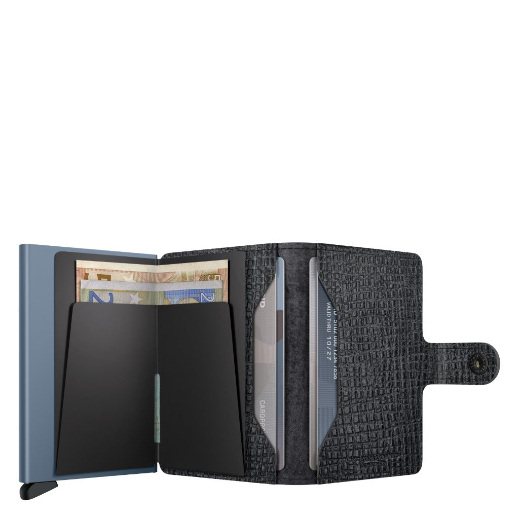 Secrid, Miniwallet Palmellato, Wallet, Black, Open view