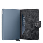 Secrid, Miniwallet Palmellato, Wallet, Black, Half-open view