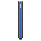 Secrid, Slimwallet Matte, Wallet, Black/Blue, Side view