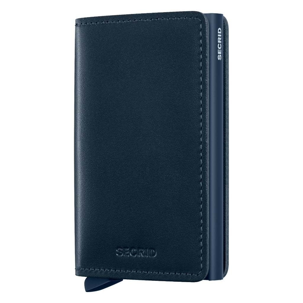 Secrid, Slimwallet Original, Wallet, Navy, Front view