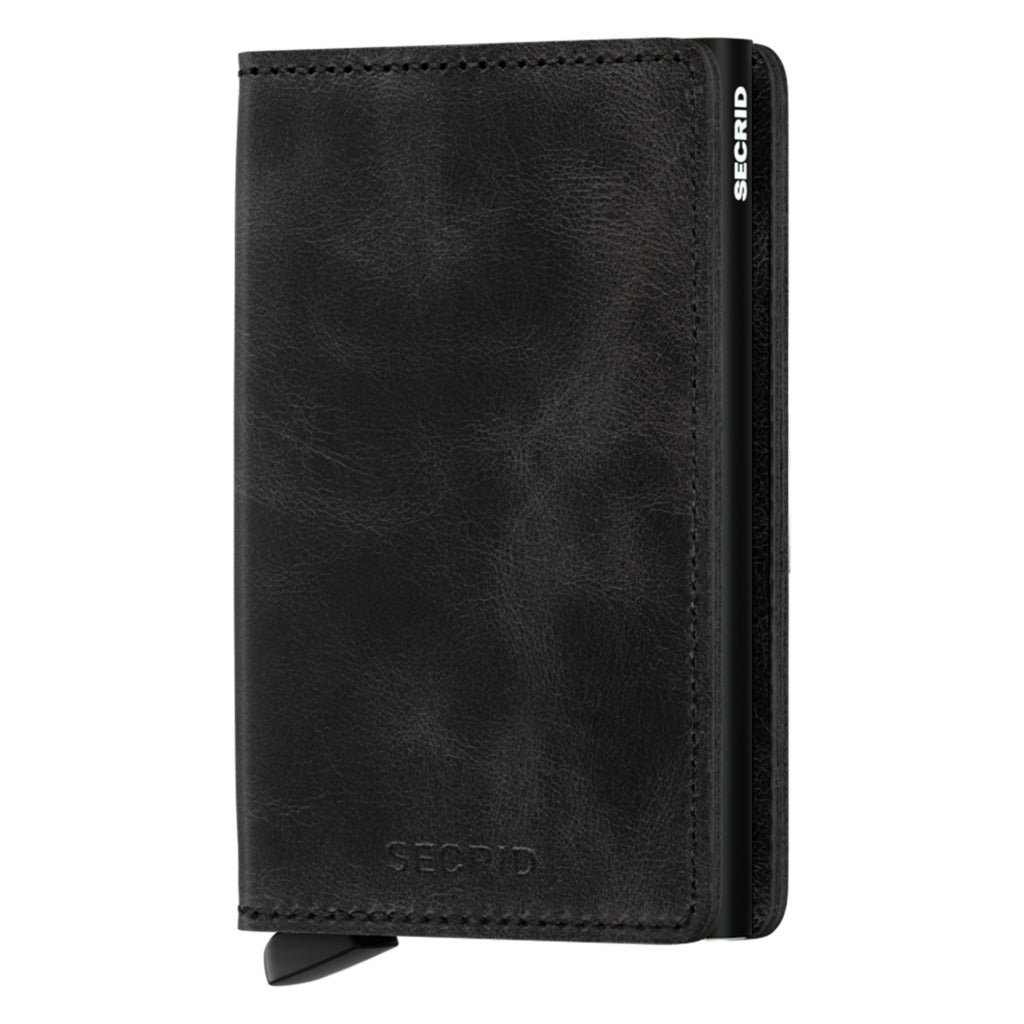 Secrid, Slimwallet Vintage, Wallet, Black, Front view