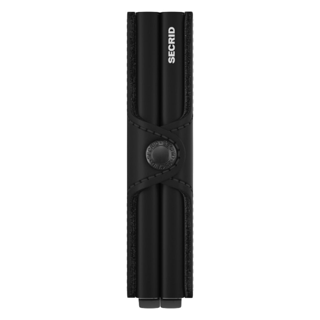 Secrid, Twinwallet Matte, Wallet, Black, Side view