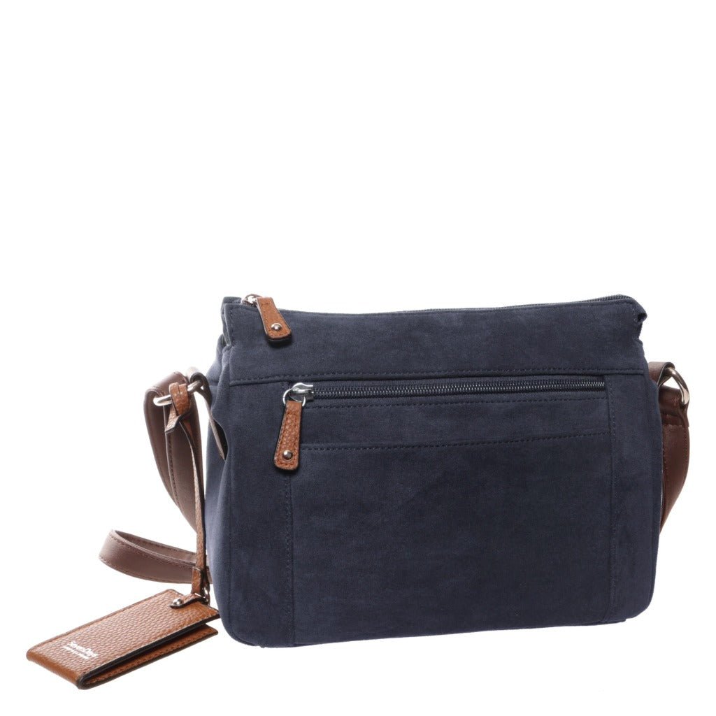 Seven Days R19317 Shoulder Bag - Navy - Shoetopia Footwear
