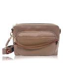 Espe, Lola Crossbody, Crossbody Bag, Tan, Front view