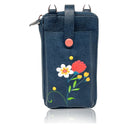 Espe, Jasmine Smartphone, Smartphone Pouch, Blue, Front view