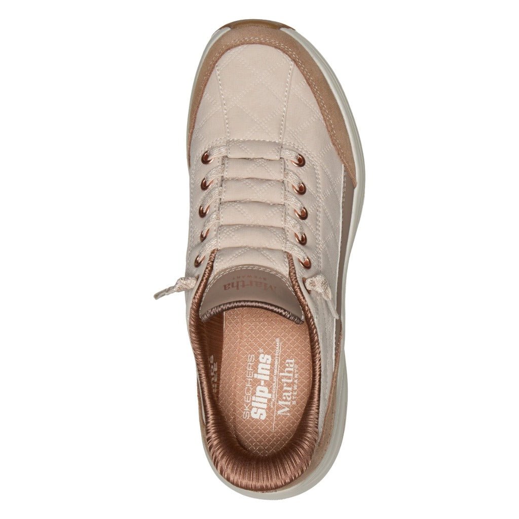 Skechers Slip-ins Martha Stewart Sweet Serenity - Taupe - Shoetopia Footwear