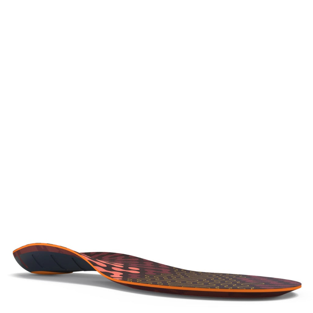 Superfeet, Run Cushion Low Arch, Unisex, Insole, Burgundy, Side view