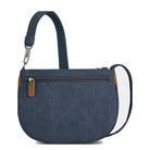 Travelon, Anti-Theft Heritage Saddle Crossbody, Women's, Crossbody Bag, Indigo, Rear view