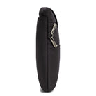 Travelon, Anti-Theft Classic Slim Double Zip Crossbody, Women's, Crossbody Bag, Black, Side view