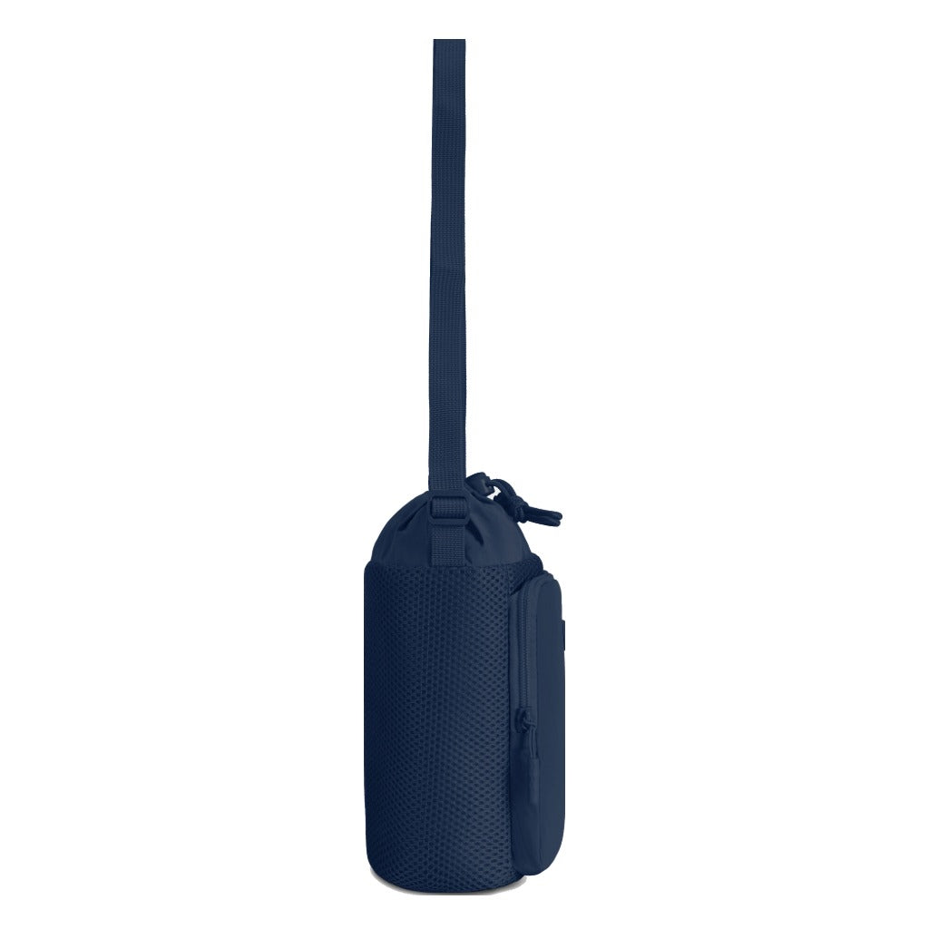 Travelon, Insulated Water Bottle Tote, Women's, Water Bottle Tote, Navy, Side view