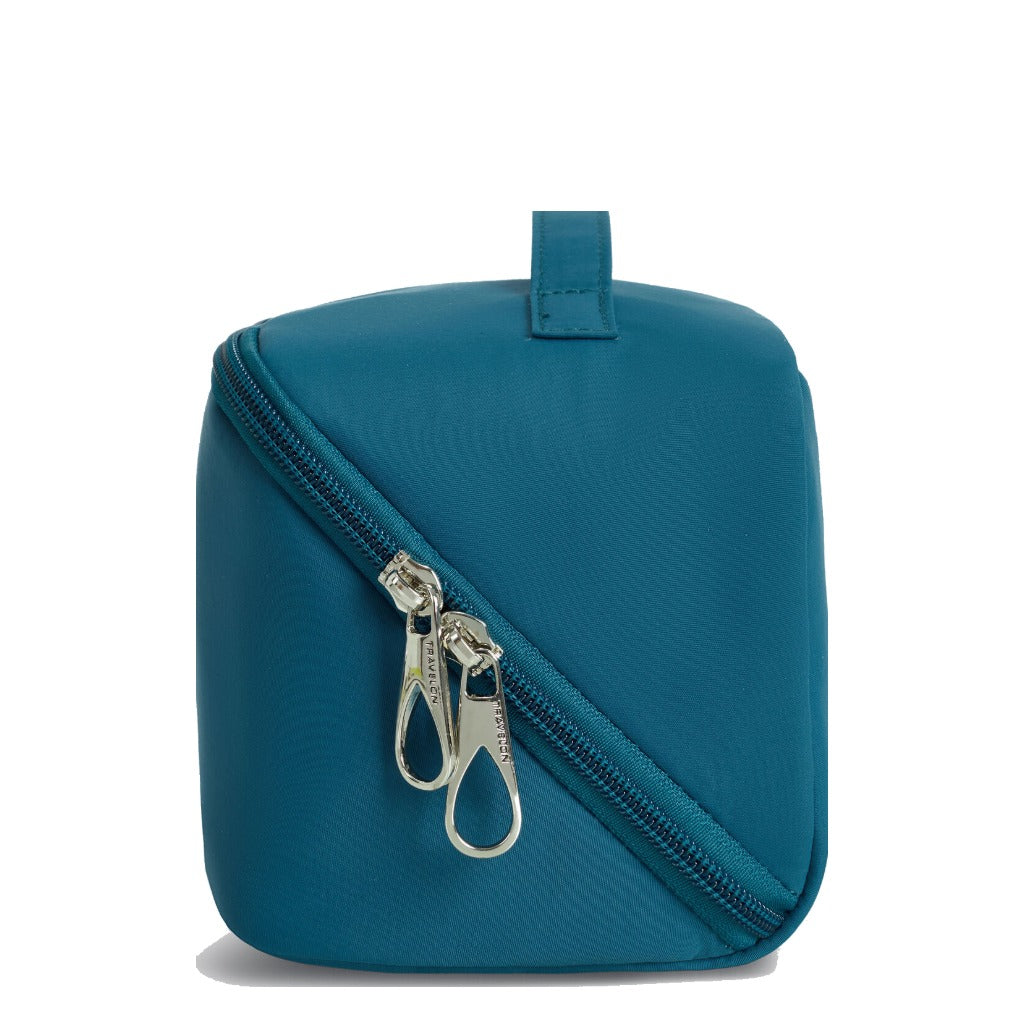Travelon, 180 Travel Toiletry Case, Toiletry Case, Capri Blue, Side view