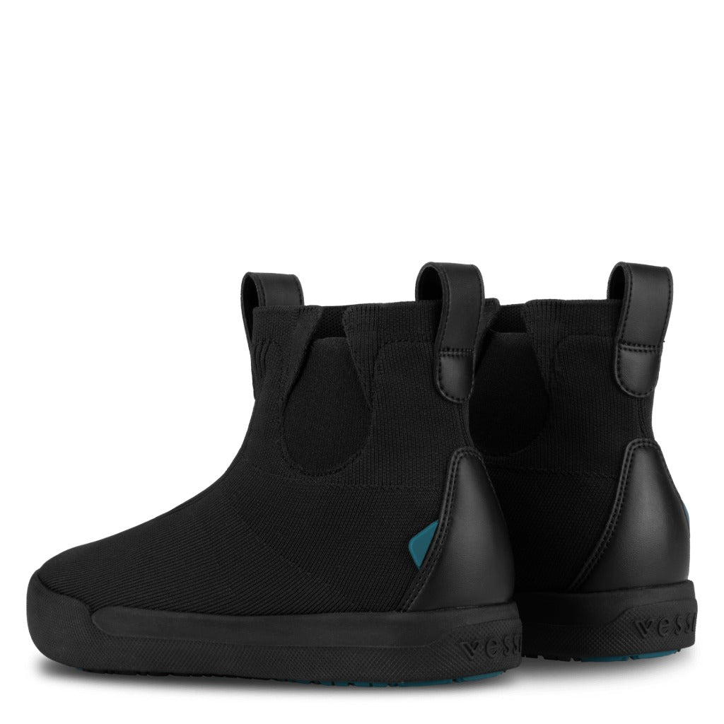 Vessi Classic Chelsea Asphalt Black on Black - Shoetopia Footwear