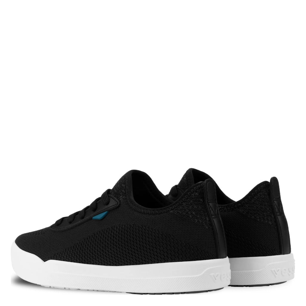Vessi Weekend Classic Sneaker Black/White - Shoetopia Footwear
