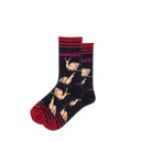 Hotsox, Snailed It, Women's, Crew Sock, Black, Product photo