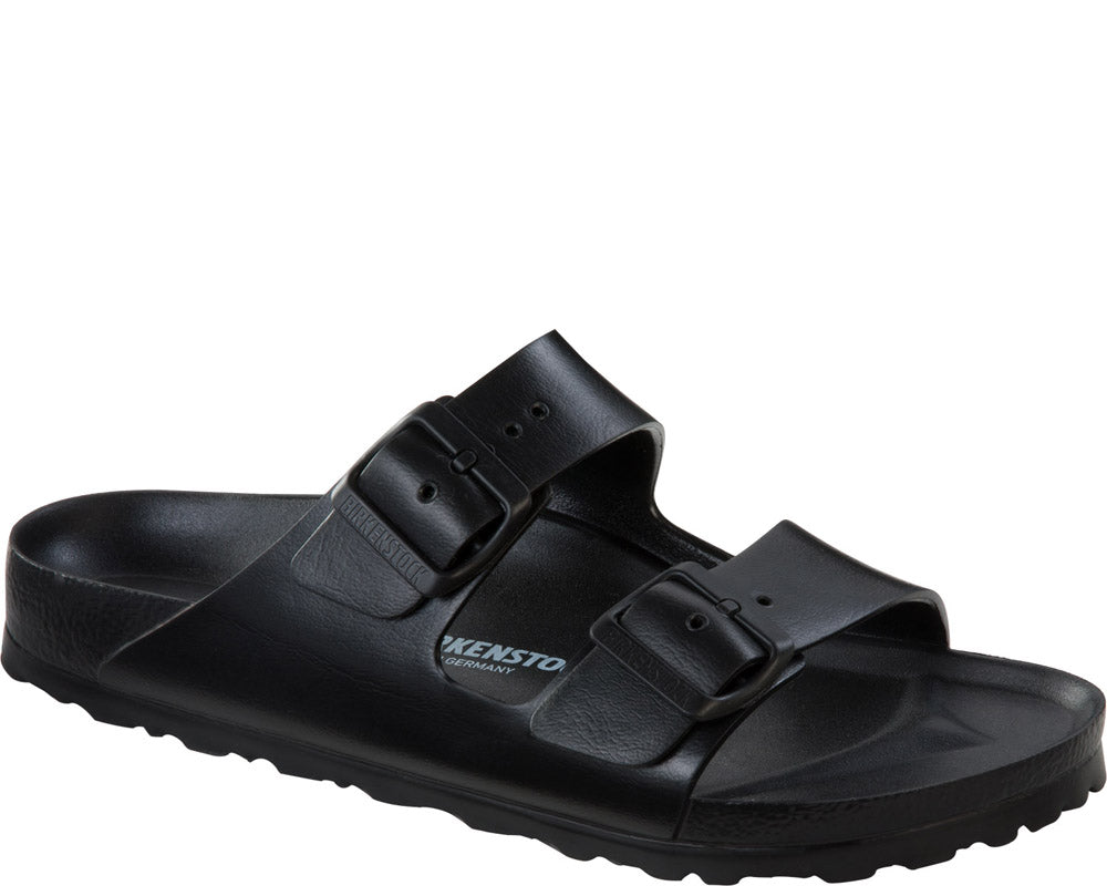 Birkenstock, Arizona EVA, Unisex, Sandal, Black, Angled view