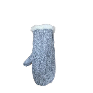 THE PATHZ CABLE KNIT WOOL MITTS