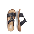 Rieker, 60885, Women's, Sandal, Black, Pair view