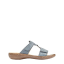 Rieker, 60885, Women's, Sandal, Blue, Side view