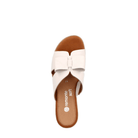 Remonte, D6456, Women's, Mule, White, Top view