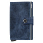 Secrid, Miniwallet Vintage, Wallet, Blue, Front view
