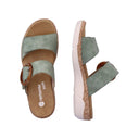 Remonte, R6858, Women's, Sandal, Green, Angled view
