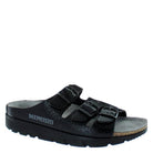Mephisto, Zach, Unisex, Sandal, Black, Angled view
